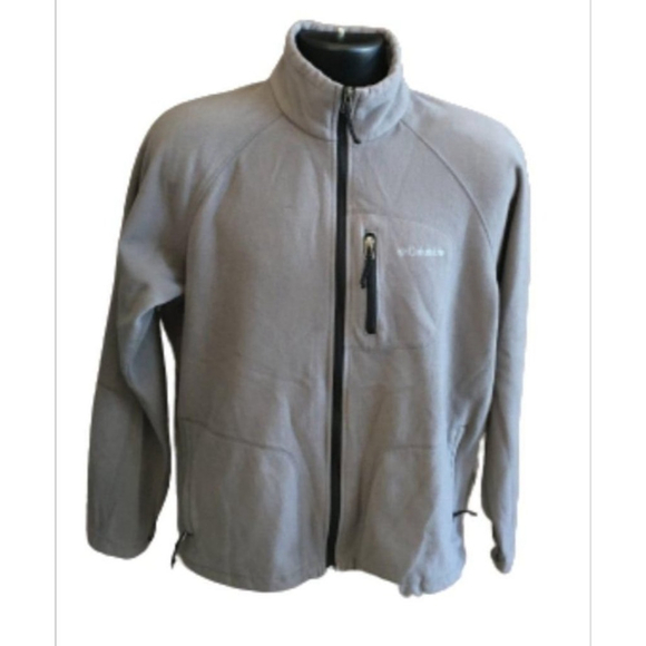 Columbia fleece jacket men’s size medium - Picture 2 of 2